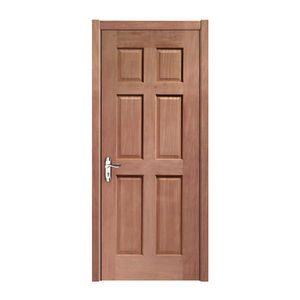 One-Panel Full Panel Solid Core Wooden <strong>Door</strong> FD20 Modern Style Interior Fire Rated <strong>Door</strong> Hotel Manual Finished - Product Image 3