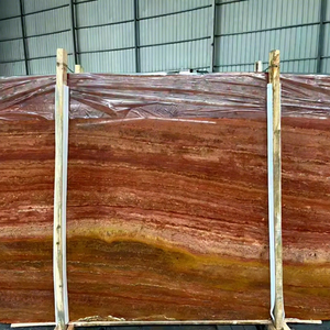 หินอ่อนเทอร์เวอร์ทีนสีเทาคุณภาพสูง แผ่นใหญ่ ขัดเงาทันสมัย สำหรับใช้ในโรงแรม ขายส่ง - Product Image 1