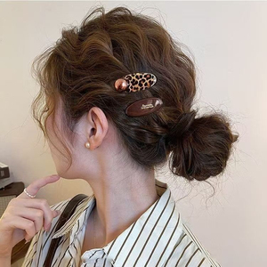Múltiples Modelos, Venta Caliente, Diseño Exclusivo y Dulce, Pasadores de Pelo Marrones, Pasadores de Pelo Exquisitos de Lujo Ligero para Mujer, Accesorios de Moda para el Cabello, Venta al por Mayor - Product Image 1