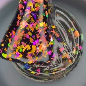 Feuille de vernis à ongles flocons aurore, Gel 500 cristal clair, brillantes, <span class=keywords><strong>holographique</strong></span>, 1kg - Product Image 6