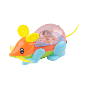 Ratón luminoso con cordón para tirar, ratón luminoso de arcoíris, juguete educativo para niños, juguete pequeño de regalo al por mayor - Product Image 1