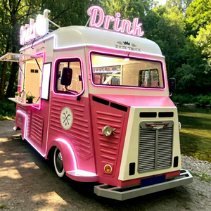 Camion de restauration rapide mobile ZOWN en acier inoxydable, couleur et taille personnalisables, avec cuisine entièrement équipée et vente de pizzas - Product Image 1
