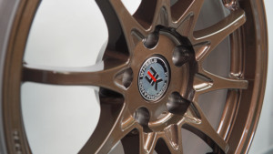 Jante forgée sur mesure Monoblock ZE40 SM-10RS Bronze style JDM en alliage d'aluminium 6061 T6 pour voiture de course haute performance Nissan Toyota - Product Image 5