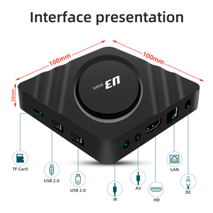 Junuo Android 9,1 set-top boxS905W 2G 16G HD reproductor de <span class=keywords><strong>red</strong></span> de 4K android <span class=keywords><strong>tv</strong></span> box - Product Image 6