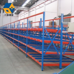 Sistema di ripiano a rulli NOVA cremagliere a gravità in acciaio magazzino ruote di stoccaggio scaffalatura flusso di cartone cremagliera - Product Image 4