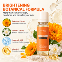 Vente en gros de crème hydratante pour le visage, éclaircissante, légère, soin de la peau, haute qualité, crème solaire personnalisée pour peau de verre, SPF 50, spray