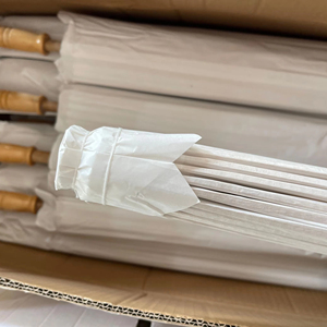 Sombrillas de Papel Encerado Chinas Guansen de 30 cm, Mini Sombrillas para Bodas, Parasoles Retro para Danza, Accesorio de Danza, Sombrilla de Papel Encerado - Product Image 1