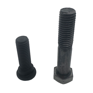 Custom Jinggong High Precision Hexagon <strong>Head</strong> <strong>Bolt</strong> Various Sizes Black Oxide 35K High Strength For Machinery Building ISO9001 - Product Image 1