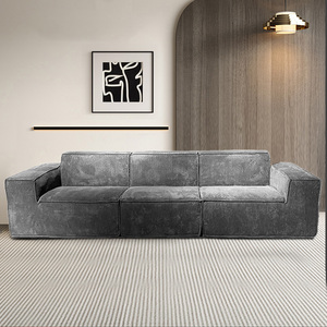 Modern Vacuum Compressed <strong>Sofa</strong> Tofu Height Density Sponge Modular <strong>Sofa</strong> for Living Room <strong>Cord</strong> <strong>Sofa</strong> - Product Image 1