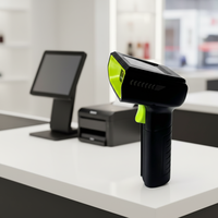 Lecteur de codes-barres CMOS portable AiGather, niveau IP54, matériaux ABS+PC+TPU, interface UART/USB, garantie de 2 ans, en stock