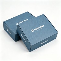 Boîte en papier pour 6 donuts, brownies, gâteaux, biscuits, emballage alimentaire de qualité supérieure, vente en gros, logo personnalisé