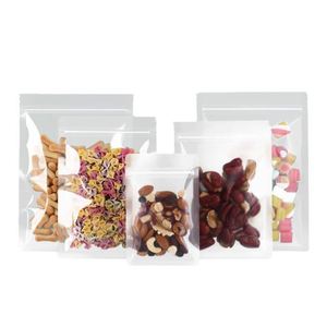 Sac en plastique transparent avec fermeture à glissière personnalisé avec logo, 12x19cm, pack promotionnel - Product Image 1
