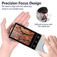 Digital Magnifier Video Magnifier 3.5 Inch Screen 12X-50X Zoom for Reading Small Text Low Vision Seniors