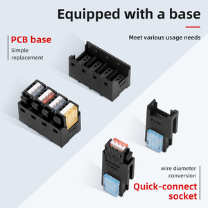 Cảm biến cắm nhanh enmg Econ với công tắc quang điện cáp không có vỏ cho các ứng dụng kết nối e-con 3 cực 4 cực - Product Image 4