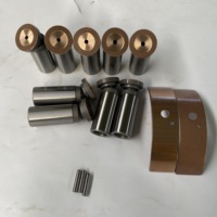 Pièces de pompe hydraulique PSVL-54CG : Bloc-cylindres, sabot de piston, plaque de soupape pour excavatrice KX161, marque Flutektech