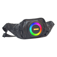 Haut-parleur portable CH-M803 robuste 10W avec pilotes de 52mm, alimentation 2500mAh, prise en charge sans fil 5.3 et TF pour les aventures