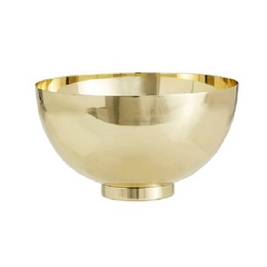 New Gold Fruit Decorative Pedestal <b>Bowl</b> Planter Exclusive Wholesale for Home Decor Best Gift Living Room Centerpieces - Product Image 2