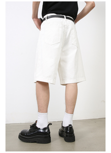 Denim 2026 |   Nouveaux shorts en jean pour hommes, tendance été, shorts en jean amples et polyvalents, pantalons décontractés pour garçons - Product Image 3