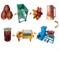 Afrikaanse Rode Palmolie Productie Machine Palmfruit Oliemolen Extractor Machine Palmolie Fabriek Te Koop
