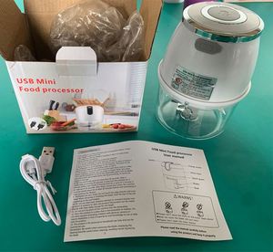 2022 Venta caliente comida cocina recargable inalámbrico mini chopper 250ml USB - Product Image 2