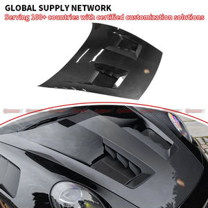 Cubierta de Motor de Fibra de Carbono Seca de Alta Calidad, Estilo GT3RS, para Porsche 911 992 - Product Image 1