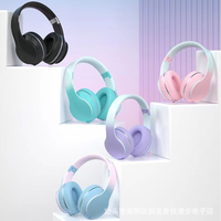 Haohuaxin Headphone nirkabel lipat, Headphone BT nirkabel TWS pengeluaran terbaik