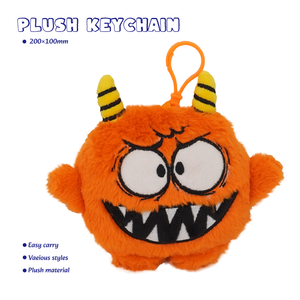 Strange Us Monster Plush Keychain - Fluffy Comfortable Feel Bag Decoration Cute Design