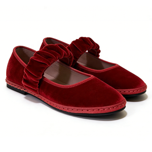Scarpe Basse da <span class=keywords><strong>Donna</strong></span> in Velluto Autunnali Antiscivolo Leggere Traspiranti Morbide Slip-On con Punta Chiusa Rotonda - Product Image 6
