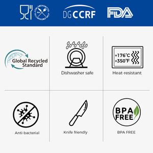 Chất lượng cao nhà bếp tùy chỉnh gỗ fibre thông cắt <span class=keywords><strong>Board</strong></span> thớt với logo - Product Image 3