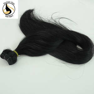 Trama de cabello humano liso, sin enredos, sin derrames, teñible, 7A, 8A, 9A, 10A, 100% - Product Image 3