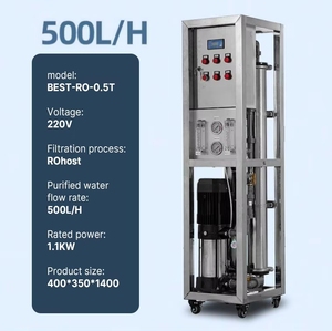 <span class=keywords><strong>Impianto</strong></span> di Trattamento Acqua a <span class=keywords><strong>Osmosi</strong></span> Inversa 250 - 1000LPH, Sistema RO in Acciaio Inox 304, Macchina Commerciale per Desalinizzazione di Acqua Salmastra - Product Image 3