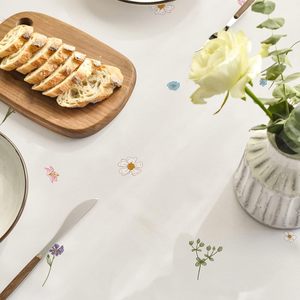<span class=keywords><strong>Tovaglia</strong></span> primavera 137*274cm fiori selvatici floreale copertura del tavolo lavabile <span class=keywords><strong>per</strong></span> festa Picnic cena decorazione - Product Image 5