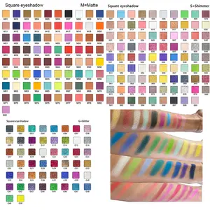 12 Farben benutzer definierte hoch pigmentierte Lidschatten-Palette Großhandel nackte Lidschatten-Palette Private Label