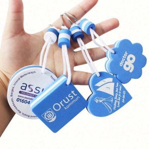 พวงกุญแจโฟม EVA รูปทรงเรือน่ารัก พิมพ์โลโก้ ออกแบบฟรี ของขวัญส่งเสริมการขายแบบกำหนดเองได้ - Product Image 1