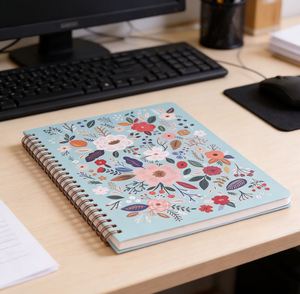 Carnet à spirales personnalisé avec logo, couverture rigide, multicolores, pour promotion ou cadeau - Product Image 3