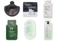 Sachets liquides personnalisés avec logo, anti-odeur, à usage unique, avec fermeture éclair, en PE Mylar, pour gels énergétiques, boissons, échantillons cosmétiques