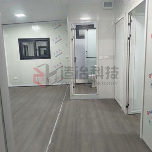 Casa prefabricada con marco de acero de envío extendido estándar de 20 pies, casa prefabricada expandible con contenedor, casa prefabricada para perros - Product Image 3