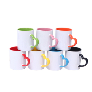 <span class=keywords><strong>Tazza</strong></span> da caffè in ceramica <span class=keywords><strong>con</strong></span> manico a <span class=keywords><strong>cuore</strong></span>, - Product Image 2