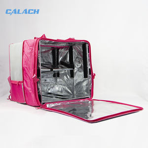 Bolsa de Reparto de Pizza Aislada, Impermeable y Plegable, Personalizada, OEM, Mochila de Reparto, Bolsas Térmicas para Entrega de Alimentos - Product Image 1