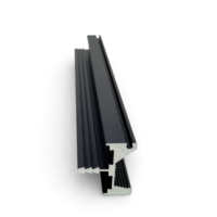 Poignées de meuble modernes avec embout de finition pour armoire, commode, tiroir – Profil en alliage d'aluminium écologique, bord dissimulé, OEM, antirouille