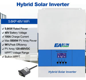 Accepter OEM ODM <span class=keywords><strong>4000w</strong></span> 6200w 8600w 11000w 4kw 6.2kw 8.2kw 11kw Hybride 220vac 230vac 240vac Onduleur de stockage solaire - Product Image 2