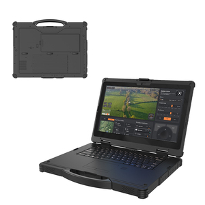 Nouvel ordinateur portable robuste 14 pouces 10/11 Core i7 4G NFC 1000 Nits Batterie amovible IP65 Empreinte digitale Workstation anglaise JR-L Robuste - Product Image 1