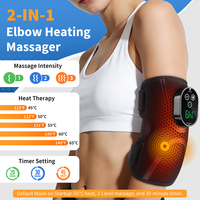 Kabelloser Heizgürtel zur Gelenkschmerzlinderung Handmassagegerät Elektrisch Beheizter Vibrations-Ellbogenstütze-Massagegerät