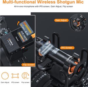 Micrófono de Escopeta <span class=keywords><strong>Comica</strong></span> Vm40/30, con Modos Inalámbricos, Salida Digital USB C, Micrófono de Video Universal Supercardioide - Product Image 4