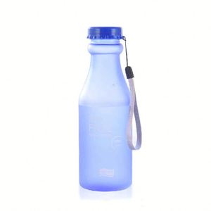 Candy-Colored Soda Bottle, Frosted <b>Plastic</b> Sealed, Food Safe Reusable - Product Image 2