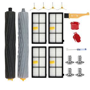 Reemplazo de Robot aspirador, cepillo de rodillo principal, cepillo de borde lateral, filtro Hepa apto para Irobots Roombas 800 <span class=keywords><strong>900</strong></span> Series - Product Image 1