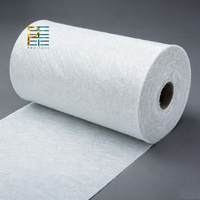 Tapis de fibres de verre FRP à brins coupés CSM, voile de surface en fibre de verre pour éoliennes, bateaux, voitures, avions