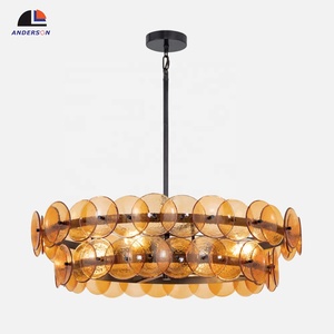 Lámparas de Araña de Cristal Modernas de Lujo para Comedor, Hotel, Sala de Estar, Estilo Nórdico - Product Image 1