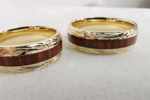 Anillos Personalizados <span class=keywords><strong>de</strong></span> Plata <span class=keywords><strong>de</strong></span> Ley 925 con <span class=keywords><strong>Madera</strong></span> <span class=keywords><strong>de</strong></span> KOA <span class=keywords><strong>de</strong></span> Hawái y Ópalo para <span class=keywords><strong>Hombre</strong></span> - Product Image 5