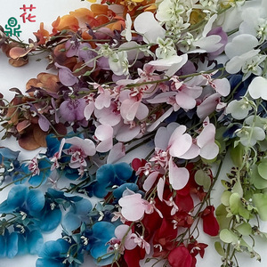 Orchidées dansantes, fleurs artificielles en soie, décoration d'intérieur, arrangement floral pour mariage, respectueux de l'environnement - Product Image 2